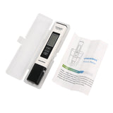 Measureman 0-9999ppm, 0-9999µs/cm TDS Meter, EC Meter & Temperature Meter 3 in 1, 32.0-176.0°F Green Backlight ppm for Drinking Water, Aquariums, Swimming Pools (Black) Meter