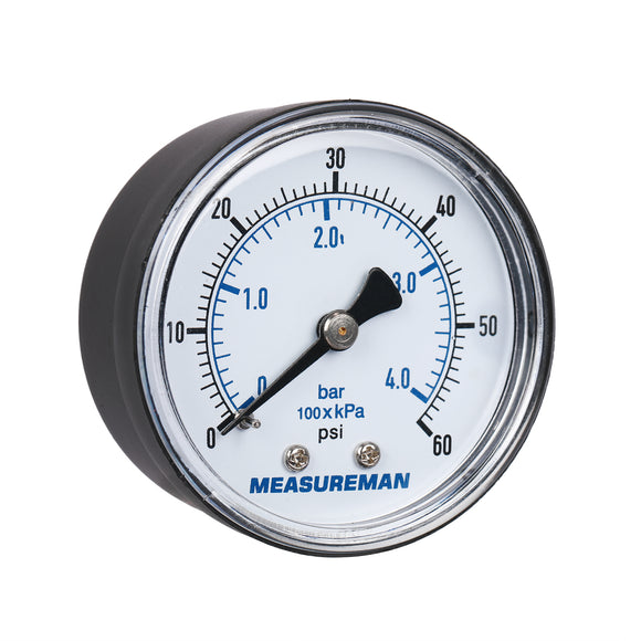 Measureman Boxed Pressure Gauge with Dial Replacement for Select Filters, 2