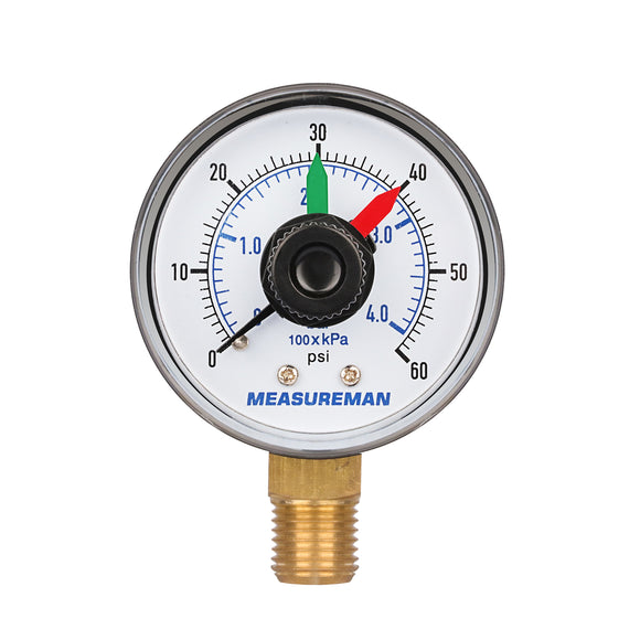 Pool filter and well pump pressure gauge – Measureman Direct