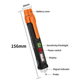 Measureman Non-Contact Detector, AC Voltage Tester Pen, 12-1000V/48-1000V Dual Range with LED Flashlight, Live/Null Wire Judgment