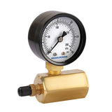 Measureman 2" Brass Gas Pressure Test Gauge Assembly, 3/4" FNPT Connection, 0-30 psi/kpa, -3-2-3% Accuracy