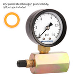 Measureman 2" Steel Gas Pressure Test Gauge Assembly, 3/4" FNPT Connection, 0-15psi, -3-2-3% Accuracy
