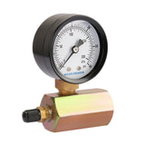 Measureman 2" Steel Gas Pressure Test Gauge Assembly, 3/4" FNPT Connection, 0-30 psi/kpa, -3-2-3% Accuracy