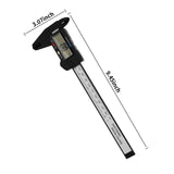 MEASUREMAN Electronic Digital Caliper Plastic Vernier Caliper, 0-6 Inch/0-150 mm