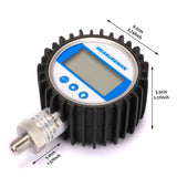 Measureman 3-1/8" Dial Size, Digital Pressure Gauge, 0-3000psi/bar/Mpa, 1/4"NPT Lower Mount, 0.25% Accuracy