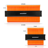 MEASUREMAN Contour gauge Profile Tool 2 Pack (10 inch + 5 inch) Copy Irregular Shape Duplicator