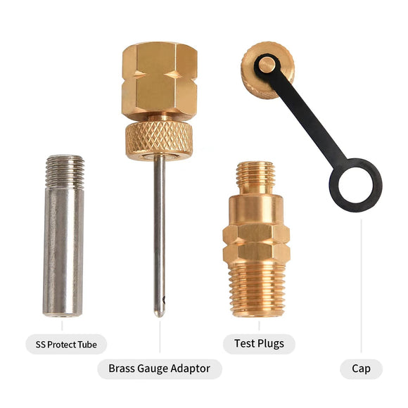 Measureman Handle Adjustable Lead-Free Brass RV Pressure Regulator, Pr –  Measureman Direct