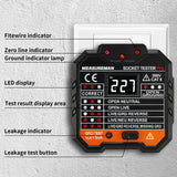 Measureman Electrical Test Kit, Non-Contact Detector, AC Voltage Tester Pen/Socket Tester, GFCI Outlet Tester, Live/Null Wire Judgment